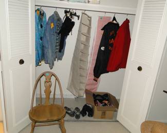 Shoes and clothing items