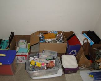 Fill a bag with arts and crafts supplies $5