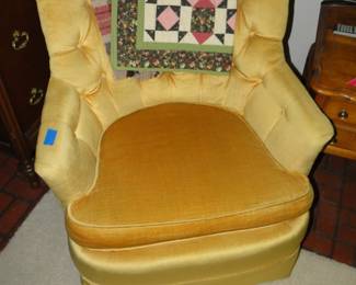 Classic barrel chair and this is one of a pair