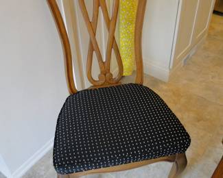 Freshy redone these seats are, and all six