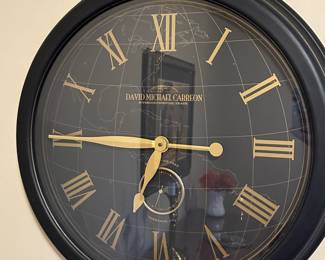 Preliminary walkthrough photo: 

Oversized wall clock. 