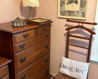 Preliminary walkthrough photo: 

A tall chest of drawers. Part of a set of two! 