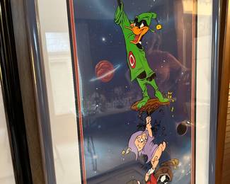 A Small collection of RARE and LIMITED EDITION Warner Brothers Prints and Animation Cells! Most numbered and signed, many with original paperwork and certificates! 