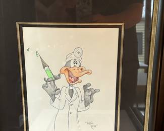A Small collection of RARE and LIMITED EDITION Warner Brothers Prints and Animation Cells! Most numbered and signed, many with original paperwork and certificates! 
