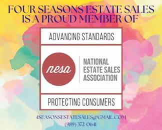 Member National Estate Sale Association! 