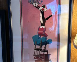A Small collection of RARE and LIMITED EDITION Warner Brothers Prints and Animation Cells! Most numbered and signed, many with original paperwork and certificates! 