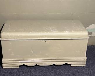 Preliminary walkthrough photo: 

One of two hope chests! 