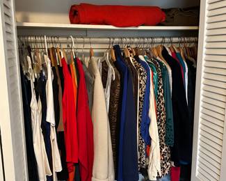 Preliminary walkthrough photo: 

Women’s clothes from casual to dress! 