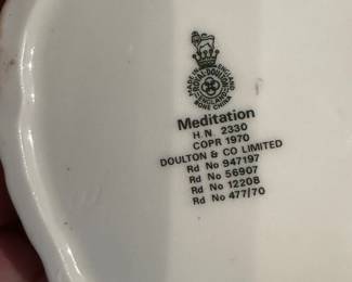 Stunning collection of Royal Doulton Figurines! And one adorable Hummel! 