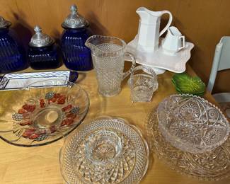 The basement has many totes and cupboards filled with treasures of all kinds! Here is a sampling! 