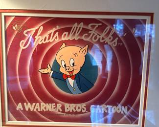 A Small collection of RARE and LIMITED EDITION Warner Brothers Prints and Animation Cells! Most numbered and signed, many with original paperwork and certificates! 