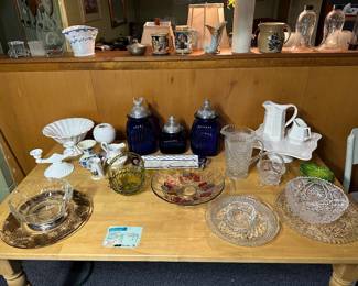 The basement has many totes and cupboards filled with treasures of all kinds! Here is a sampling! 