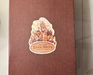 A RARE set of Michigan Artist - R. John Wright - Snow White and the Seven Dwarfs Dolls! 8 Dolls in their original boxes, complete! Made In Vermont!