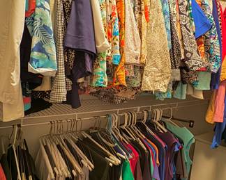 Loads of Blouses, Jackets, Dress Pants, Sweaters, Sweatshirts, T-Shirts, & More…