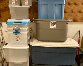 Plastic Storage Bins