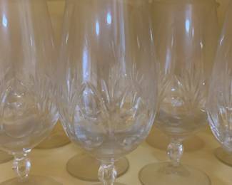 Crystal stemware