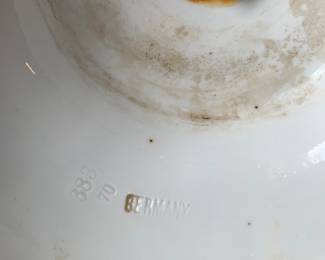 Germany mark on center piece