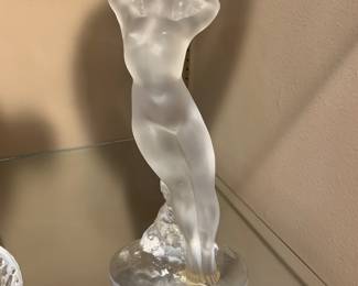 Lalique frosted nude