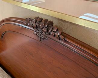 Detail of headboard