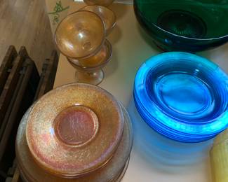 Marigold Depression glass