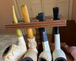 Meerschaum smoking pipes