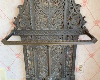cast iron hall tree/umbrella stand
