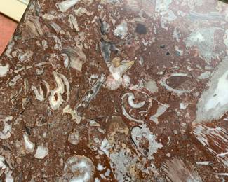 Detail of marble top