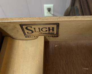 Sligh Leather top desk