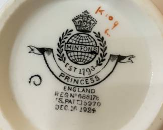 Minton Princess dinnerware