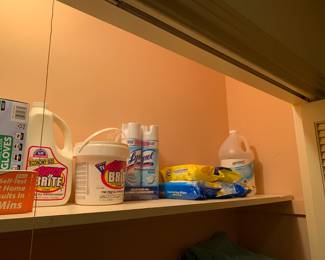 New cleaning supplies