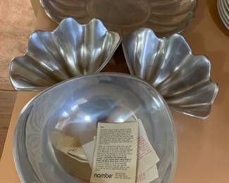 Pewter bowls