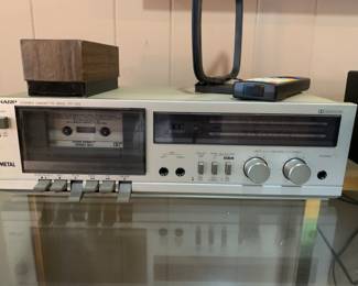 Vintage Sharp cassette deck