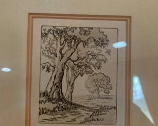 Copper plate etching by Richardson Rome