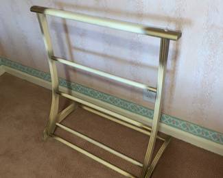 French provincial towel rack or blanket rack