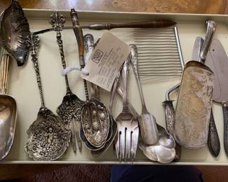 Antique silver plate