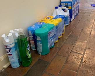 New cleaning supplies