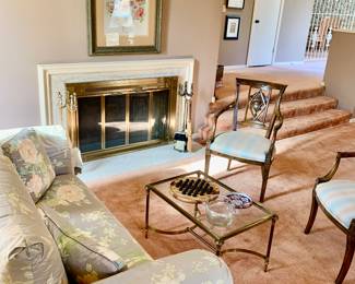 Formal sunken living room