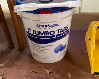 Brand new full bucket of Chlorine tablets!