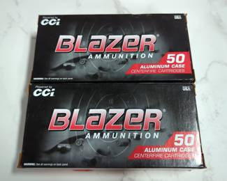 Blazer 9mm Luger Ammo, Approx 143 Rds, Local Pickup Only