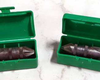 Reloading Tools And Supplies, Includes Hornady Stuck Case Remover, Lyman Sizing Die, Burring Tools, Bushings, Bullet Lube, And More