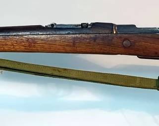 Turkish ASFA Ankara Mauser 8mm Bolt Action Rifle SN# 37030, Mfg 1939, Canvas Sling