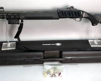 Belgium FN Herstal SLP 12 ga Shotgun SN# 11BMR14507, Sig Sauer STL-900L Red/Green Light, Velcro Cartridge Holder, Nylon Sling, Paperwork, And More, In Hard Case