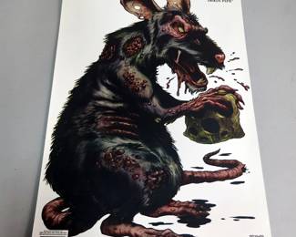 Michael Wassall's Bone Collector Pellet Catcher, Shoot-N-C Self-Adhesive Targets, Qty 3 Packs, And Darkotic Splattering Targets, Qty 4