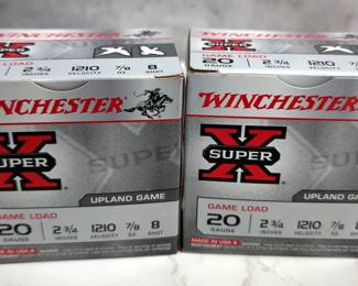 Winchester Super-X 20 ga Ammo, Approx 50 Rds