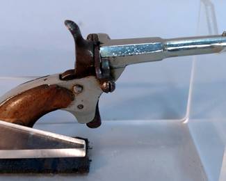 German Flobert System .22 Cal Pocket Pistol SN# Not Found, Double Crown Over U Proof