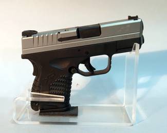 Croatia / Springfield Armory XDS-9 3.3 9x19 Pistol SN# S3817042, 2 Total Mags, Mag Extender, Paperwork, With SHTF Gear IWB Holster, In Hard Case