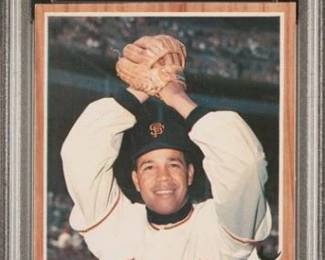 1962 Topps Juan Marichal - Hall of Fame Pitcher - authenticated and graded as PSA 5  - $55.00