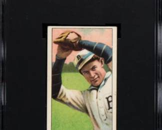 Harry McIntyre 1909 T206 Baseball Card Brooklyn Card - Piedmont Back - Graded SGC 5 - $399.00