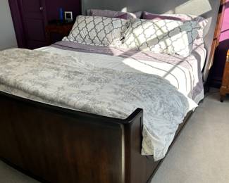 BAKER MODERNIST SLEIGH BED