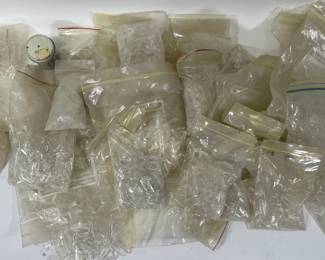 Collection of Stones and Jewelry Making Supplies